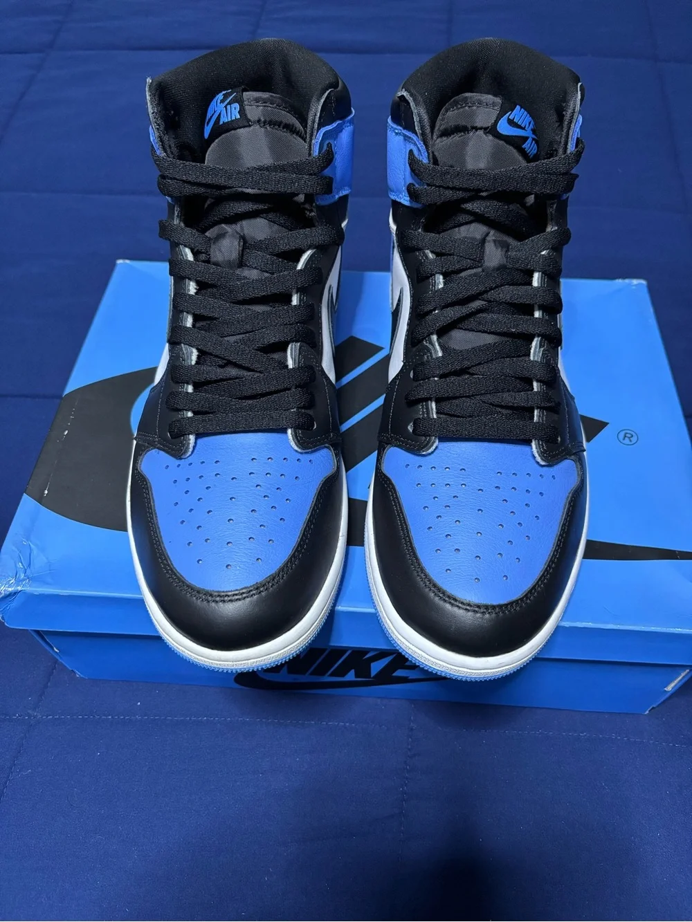 Jordan 1 Retro High OG UNC Toe 2023 Size 12